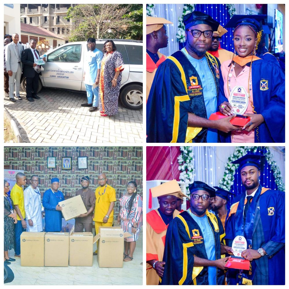 Daily News NG — Ajayi Crowther Uni. Alumni Donate Sienna Bus to Alma Mater