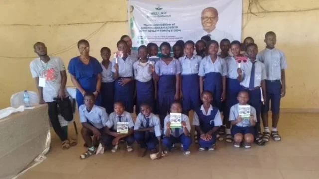 Winners Emerge in Saki East, Saki West, ATISBO in Amofin Beulah Adeoye Unity Debate Competition