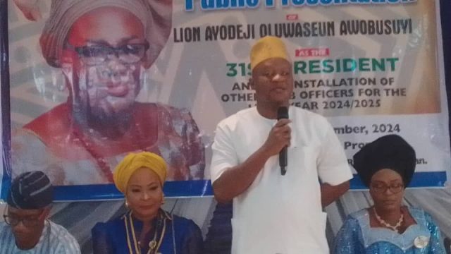 Lions Club International Honours Akeem Agbaje