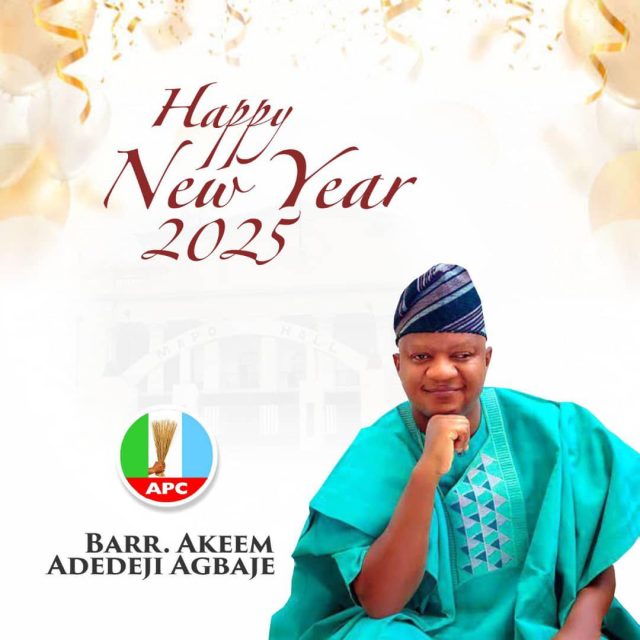 2025: Agbaje Felicitates Oyo Residents, Nigerians, Assures of Better Days Ahead 2025: Agbaje Felicitates Oyo Residents, Nigerians, Assures of Better Days Ahead
