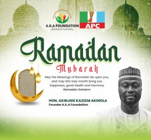 Akinola Congratulates Muslims on the Commencement of Ramadan