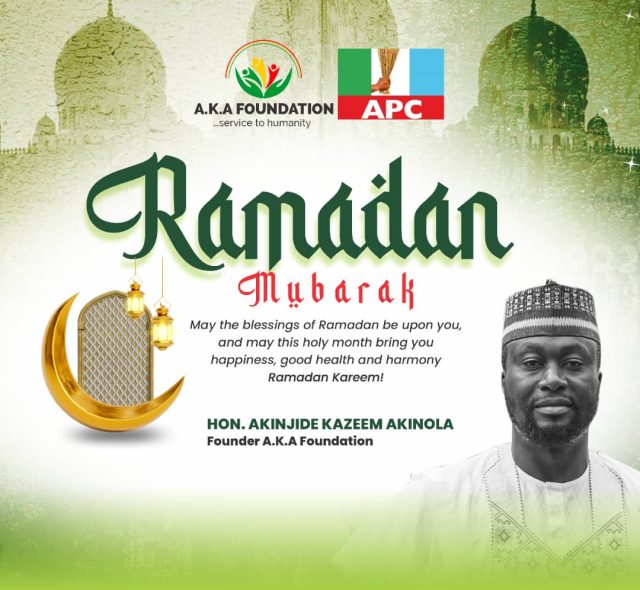 Akinola Congratulates Muslims on the Commencement of Ramadan