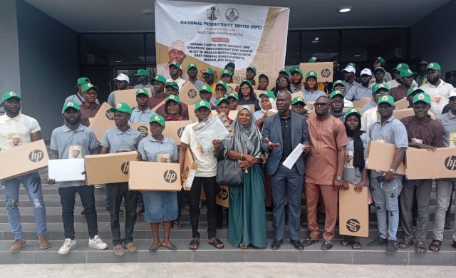 "ICT Gives Unprecedented Opportunities" — Agboworin as 60 Young Constituents Receive Laptops, Cash