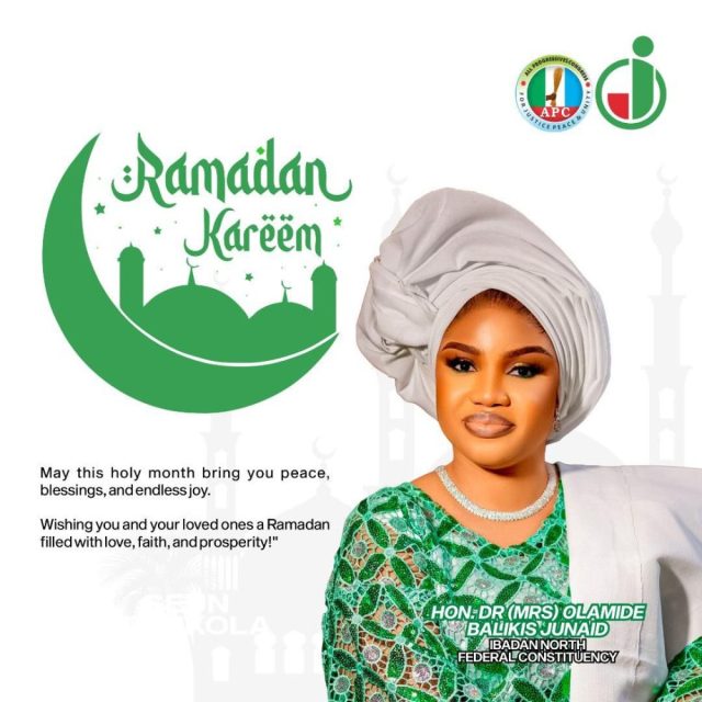 RAMADAN: Dr. Olamide Junaid Greets Muslims, Calls for National Prayers