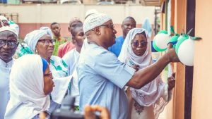 Agbaje Reaffirms Support for Community Development