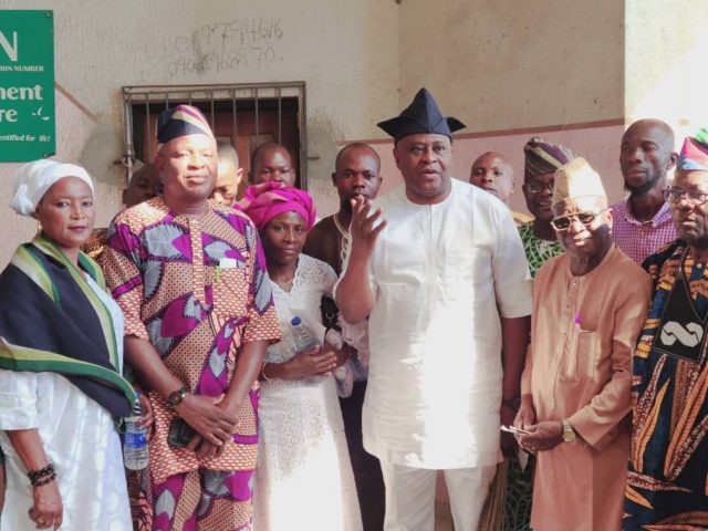 Oyo 2027: Dr. Gbenga Adegbola Tours Oke-Ogun, Urges Party Unity, Welcomes SDP Defectors in Irepo