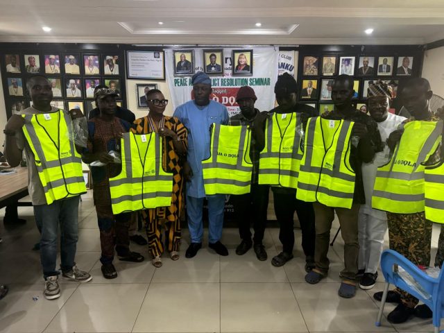'IJA O D'OLA': Rotary Club of Iyaganku-Ibadan Promotes Peace