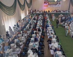 Agboworin Empowers 100 Women with Soap Mixers, Gas Burners, Cylinders & N50,000 Each; Donates Tricycle Wheelchairs, Crutches to Special Persons