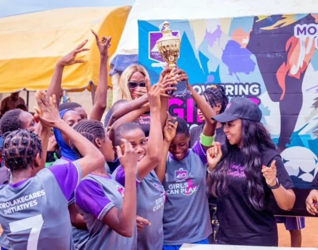 Morolake Cares Initiatives Morolake Cares Initiatives Organises Football Competition For Girls, Splashes Cash On Winners