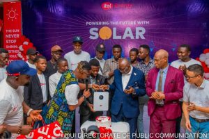 UI VC Commends itel Energy for Donating Hybrid Inverter System to SRC Chamber