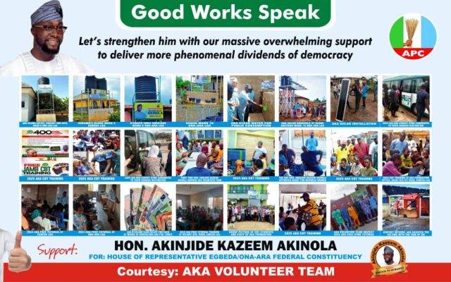 Akinola Kazeem, House of Representatives, APC, Nigeria, Abuja