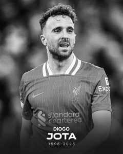 SAD: Liverpool Player, Diogo Jota Dies At 28