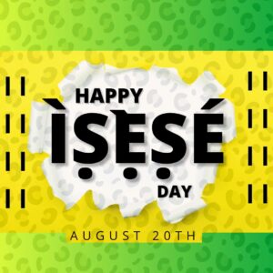 Ìsèsé Day Isese Day Amofin Beulah Adeoye 