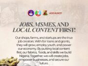 Jobs, MSMEs, and Local Content Employment: Barr Akeem Agbaje’s Path for Prosperity in Oyo State Jobs, MSMEs, and Local Content Employment: Barr Akeem Agbaje’s Path for Prosperity in Oyo State
