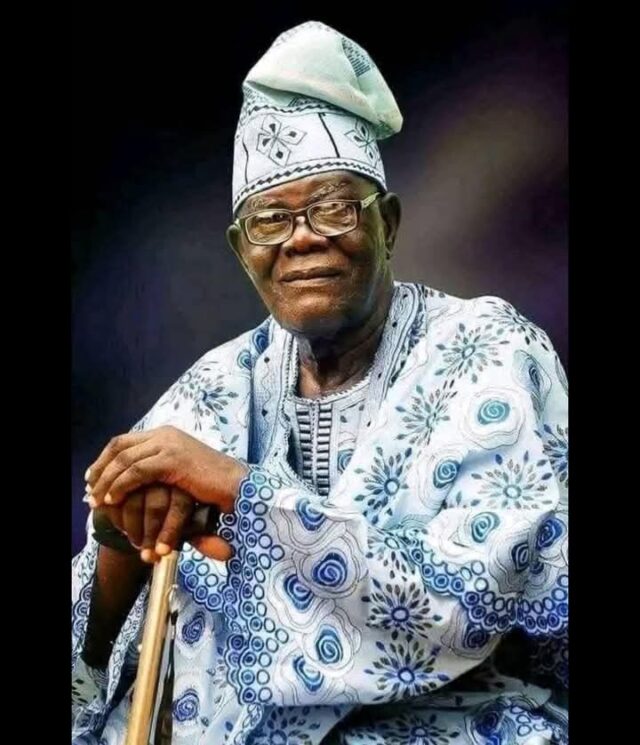 Barr Akeem Agbaje Commiserates with Prof Adeolu Akande on the Passing of His Father