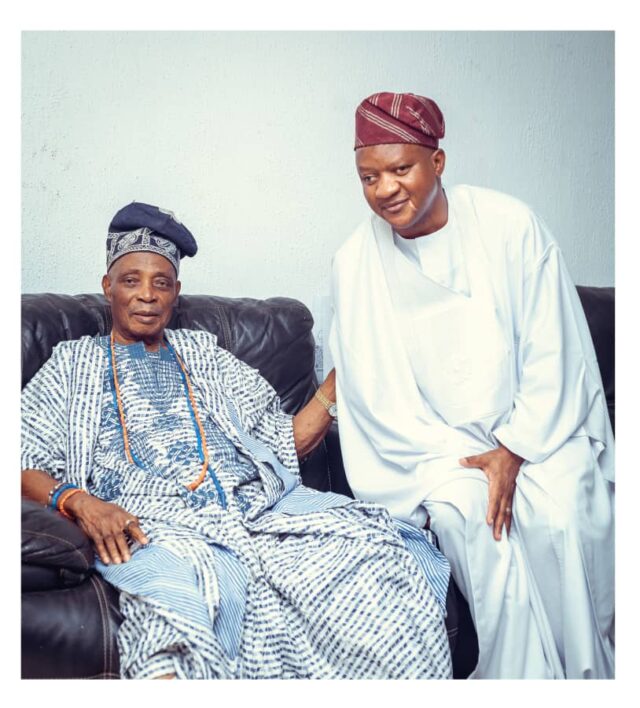 Oyo Guber Hopeful, Akeem Agbaje Visits Olubadan-Designate, Prays for Peaceful Reign