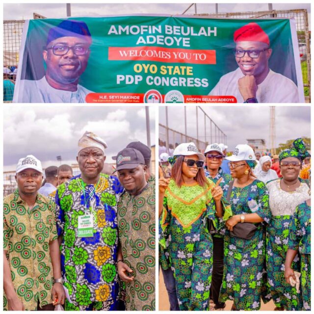 Beulah Congratulates New PDP Elected Executives in Oyo State, Charges on Deepening Internal Democracy