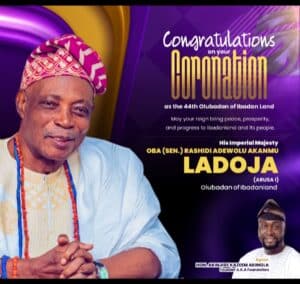 His Life Has Been a Testament of Grace — Akinola Felicitates Oba Rasidi Ladoja at 81
