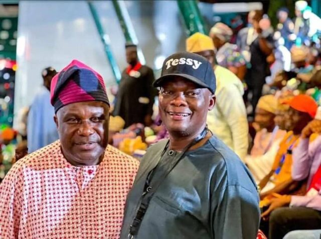 Sen. Fatai Buhari Celebrates Former Senate Leader, Teslim Folarin at 62