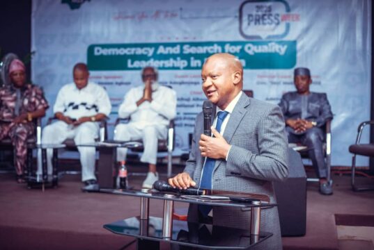 Press Week 2025: Bridge the Gap Between Government and the People — Agbaje Tells Journalists