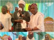 Al-Maruff Oluyole Hajj & Umrah Honours Sen. Fatai Buhari, Commissions New Mosque, Office