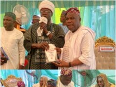 Al-Maruff Oluyole Hajj & Umrah Honours Sen. Fatai Buhari, Commissions New Mosque, Office
