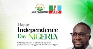 NIGERIA AT 65: Akinola Kazeem Congratulates Nigeria on Independence Day Celebration NIGERIA AT 65: Akinola Kazeem Congratulates Nigeria on Independence Day Celebration