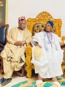 Fatai Buhari, Folarin, Sarafa Ali, Soji Akanbi, Others Honor Oba Rashidi Ladoja at Oja’aba Mosque