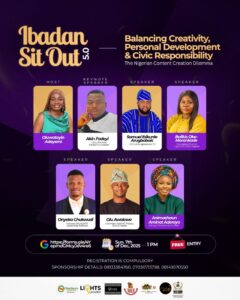 The Ibadan SitOut 5.0: Exploring Content Creation, Growth, and Civic Responsibility