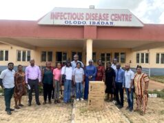 ROLAN Foundation Distributes 1,000 Isolation Gowns to Infectious Disease Centres in Ibadan ROLAN Foundation Distributes 1,000 Isolation Gowns to Infectious Disease Centres in Ibadan