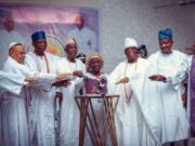 Agbaje Joins Clergymen to Honour Apostle Dr. Solomon Alao at C&S Unification Church Ceremony