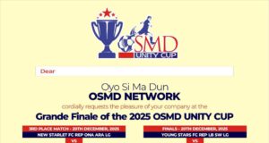 Fagade’s Unity Cup Finals Hold Saturday
