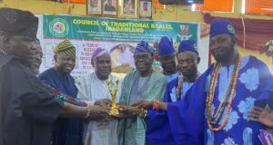 Ibadan Traditional Baales Honour Sen. AbdulFatai Buhari as ‘Most Distinguished Friend of Ibadanland’