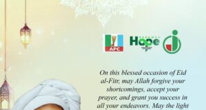 Ibadan North Reps Aspirant, Dr. Olamide Junaid Felicitates Muslims on Eid-el-Fitr