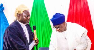 Ex-Deputy Governor, Adeyemo Sworn-in as Oyo APC Chair, Urges Support for Tinubu