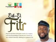 Eid-el-Fitr: Akinola Kazeem Felicitates Muslim Faithful Akinola Kazeem Felicitates Muslim Faithful on Eid-li-Fitri