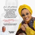 Oyo APC Guber Aspirant, Akeem Agbaje Celebrates Ambassador Florence Ajimobi, Applauds Grace, Strength, and Impact