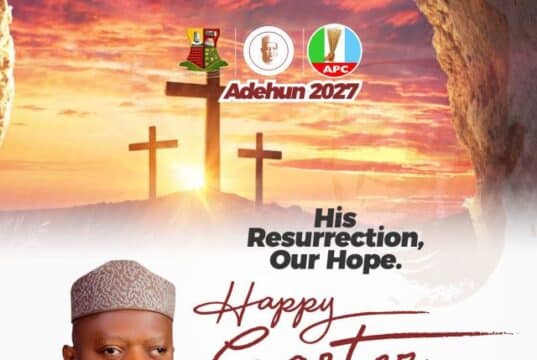 EASTER: Barr Akeem Agbaje Felicitates Christians, Urges Faith and Unity