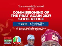 Amb. Adeleke Announces Unveiling of ‘PBAT Again 2027’ Campaign, Office Commissioning Sunday