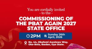 Amb. Adeleke Announces Unveiling of ‘PBAT Again 2027’ Campaign, Office Commissioning Sunday