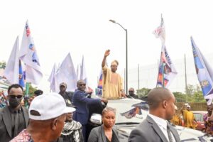 PHOTOS: Mammoth Crowd Witness Oseni’s Declaration For Oyo South