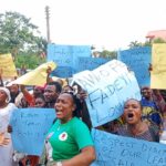 ONA-ARA AGAIN: Protesters Storm Strategic Locations, Reject Third Term Bid for Oyo Deputy Speaker, Fadeyi