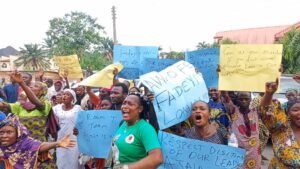 ONA-ARA AGAIN: Protesters Storm Strategic Locations, Reject Third Term Bid for Oyo Deputy Speaker, Fadeyi