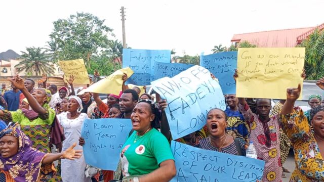 ONA-ARA AGAIN: Protesters Storm Strategic Locations, Reject Third Term Bid for Oyo Deputy Speaker, Fadeyi