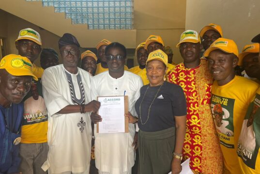 Wale Ajani Emerges Accord Candidate for Oyo Centra