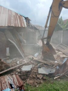 Oyo Govt. Demolishes Building Used as Kidnappers’ Hideout in Adelabu Family Abduction