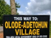 Akinola Installs 50 Solar-Powered Streetlights in Hometown, Promises More Projects Across Political Ward