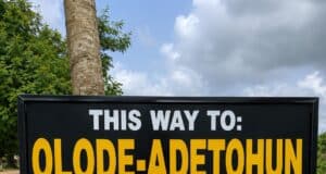 Akinola Installs 50 Solar-Powered Streetlights in Ancestral Village, Promises More Projects Across Political Ward