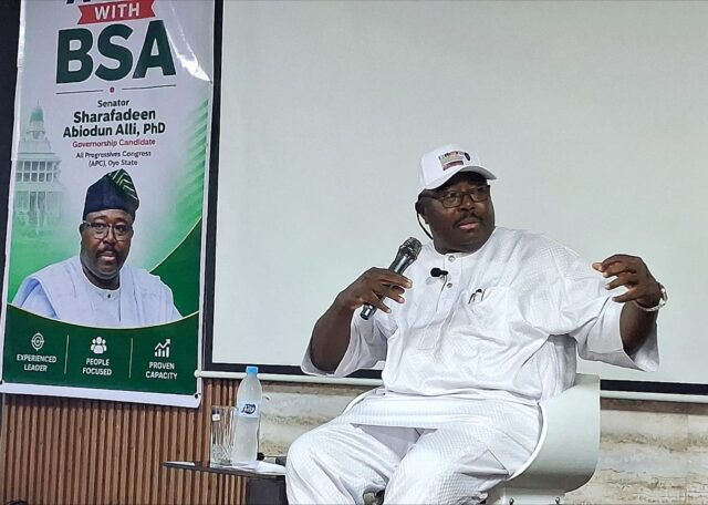 APC, governorship candidate in Oyo State for the 2027 general elections, Senator Sharafadeen Abiodun Alli has shared his honest position on how to handle the controversies surrounding the 110km Ibadan Circular Road.