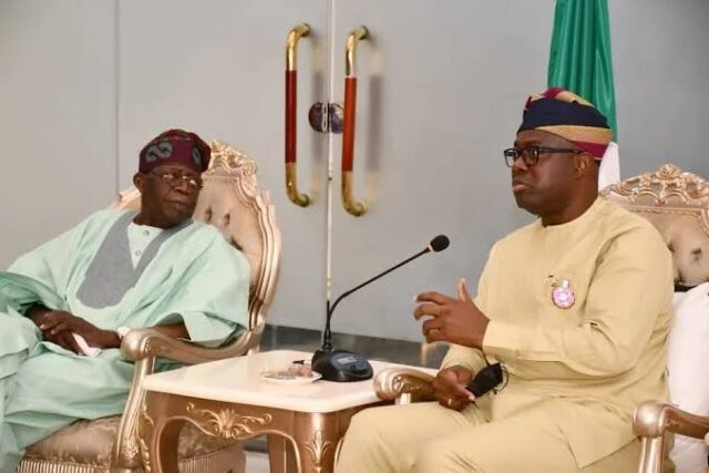 President Bola Tinubu and Seyi Makinde The All Progressives Congress APC in Oyo state has disclosed that the country - Nigeria was lucky not to have elected somebody like Governor Seyi Makinde as its leader in 2023 "otherwise the world's most populous black nation would have been sold to interested buyers from other countries while the proceeds would have ended in his pocket".